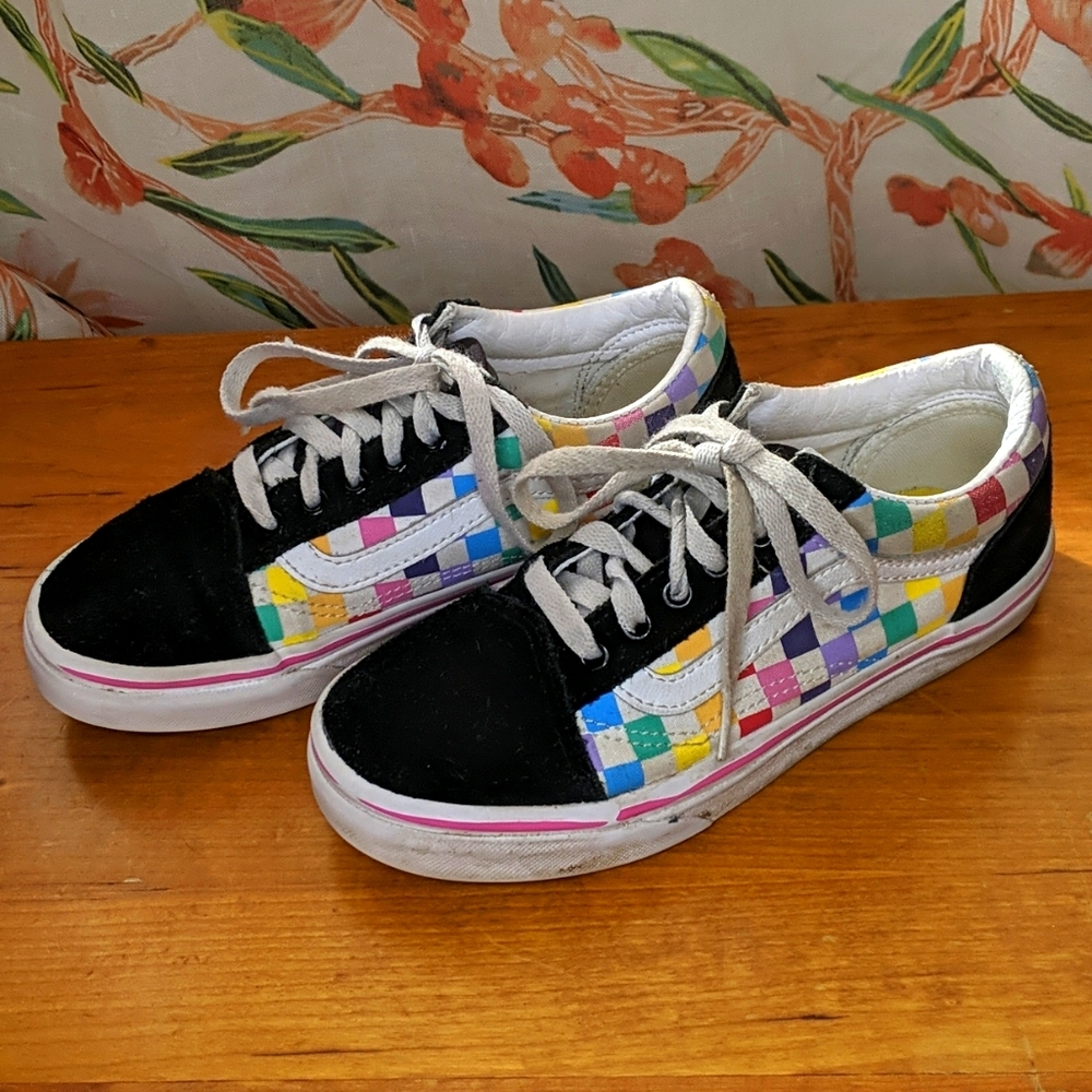 Vans classic 🌈 rainbow